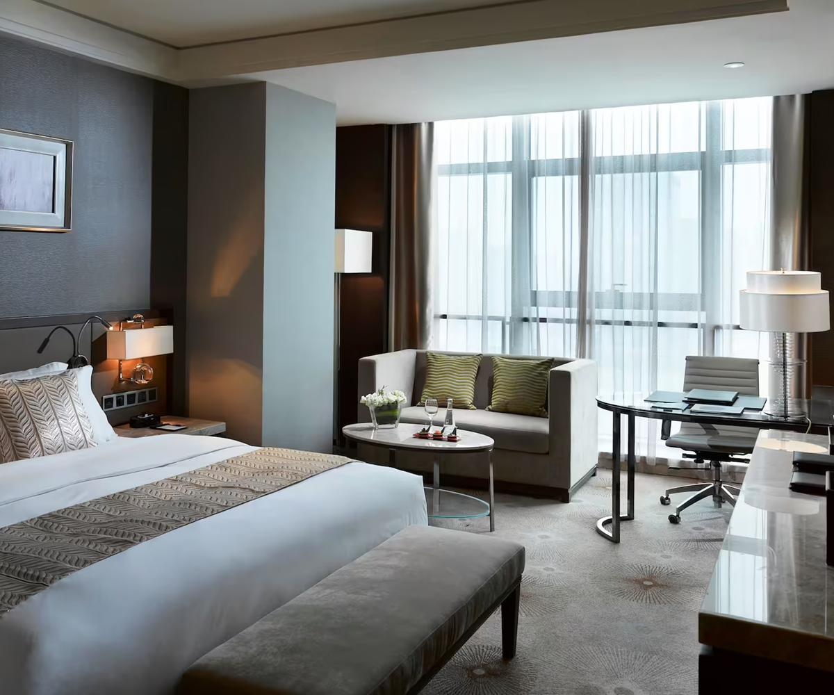 Hotel Melia Jinan Exterior foto