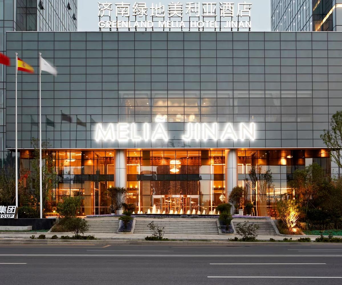 Hotel Melia Jinan Exterior foto