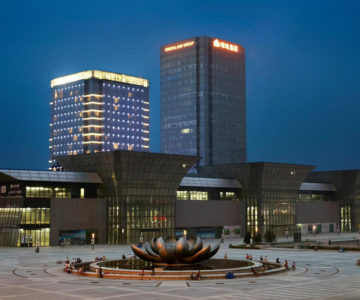 Hotel Melia Jinan Exterior foto